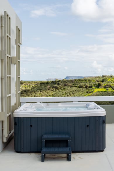 3 Bedroom | Rizes Villa with Jacuzzi & Heated Pool | Agia Triada | Rethymno