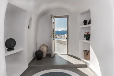 Special Offer - Cave Double Room with Caldera & Sea View