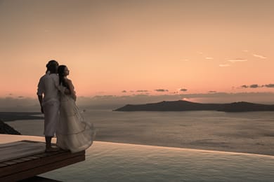 Infinity Pool Suite with Caldera View