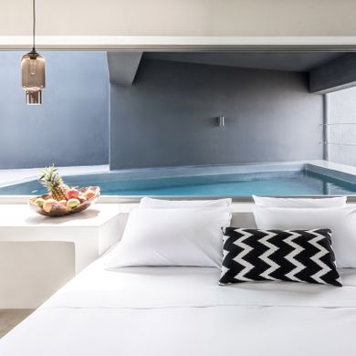 Junior Suite with Outdoor Plunge Pool and Sea View