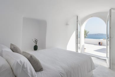 Kivotos Villa with Private Cave Pool