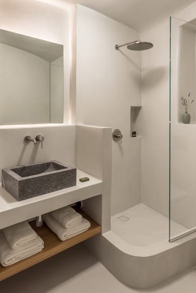 Kivotos Villa with Private Cave Pool