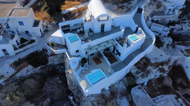 White Curves Santorini - Image 2