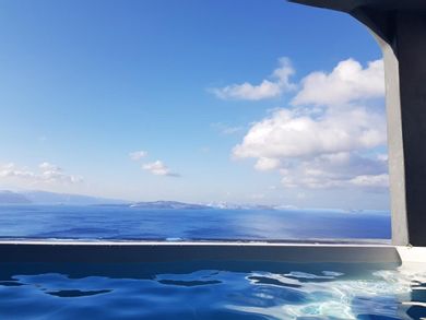 Secret Escape Villa with Pool with Sea & Caldera View