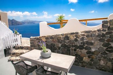 Ocean Breeze Villa with Partial Sea & Caldera View