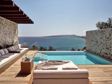 Deluxe Panorama Suite with Sea View and Private Infinity Pool