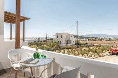 Deluxe Double Room with Side Sea View