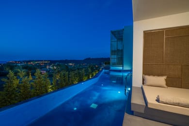 Swim Up Heated Pool Suite