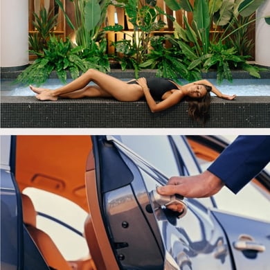 Complimentary Shuttle & Spa Facillities