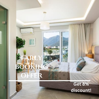 🏨-8% Early Booking Discount