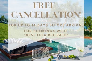 Free Cancellation for up to 14 days before arrival!