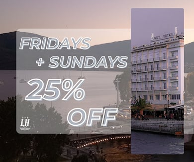 Offerta speciale (venerdì e domenica) 25% DI SCONTO