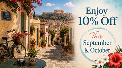 Enjoy 10% Off This September & October