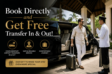 Book direct 3 or more Nights & get Free Transfer in & out!