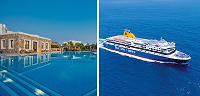 Stay & Ferry Package (Blue Star Ferries)