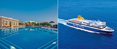 Stay & Ferry Package with Car (Blue Star Ferries)