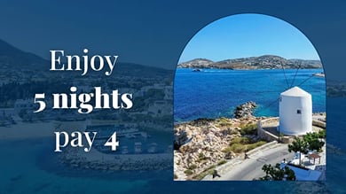 Stay 5 nights pay 4 nights