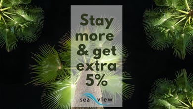 Stay more & get extra 5%
