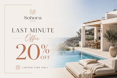 Last minute offer 20%