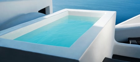 Junior Suite with Outdoor Hot Tub & Caldera View