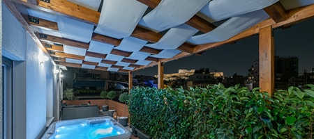 Acropolis Divine Penthouse with hot tub