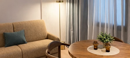 Two-Bedroom Apartment with Street View