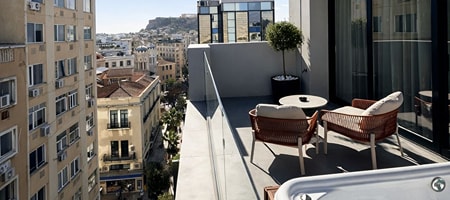 Acropolis Senior Suite with Hot Tub