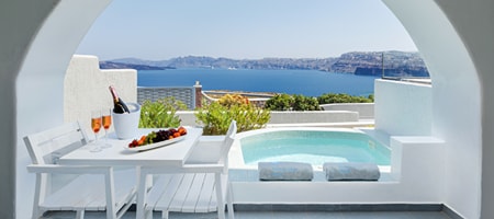Two-Bedroom Suite with Caldera View & Hot Tub