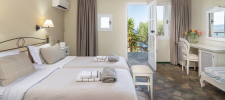 Classic Twin Studio with Sea View