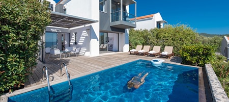 Deluxe Two Bedroom Two Level Sea View Pool Villa 110m²