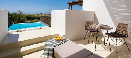 Double Bed Luxury Boutique Suite with Private Plunge Pool