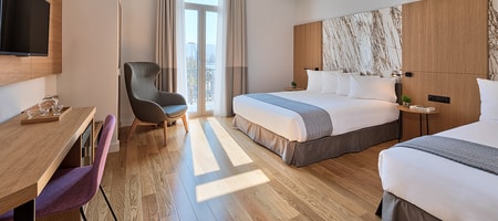 Deluxe triple room sea view