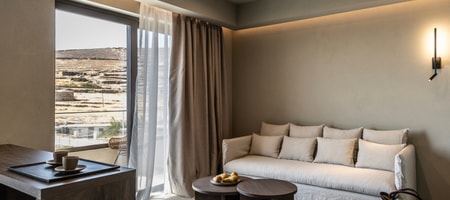 Ela Tinos | Lithos 2 Bedroom Suite | Partial Sea View
