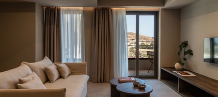 Ela Tinos | Junior Suite | Side Sea View