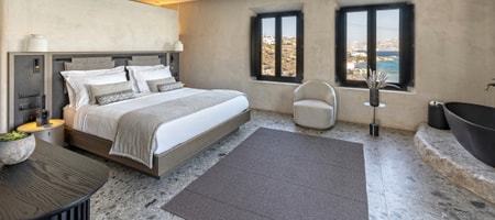 APEIRON Suite with Private Pool and Sea View