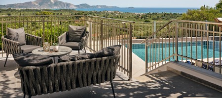 Aerial View Villas Zante