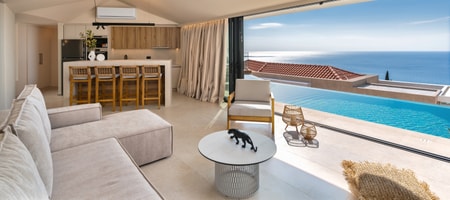 Honeymoon Villa with Private Pool and Sea View