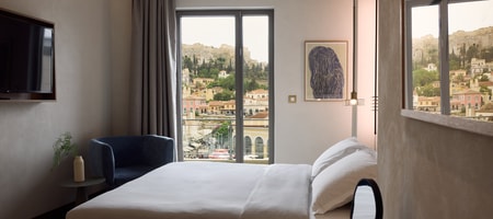 Deluxe Double Room with Acropolis View 