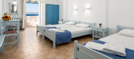 Triple Studio with Sea View