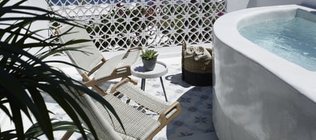 Deluxe Double with Outdoor Jacuzzi and Sea View