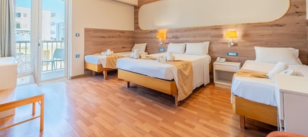 One Bedroom Quad Family Room