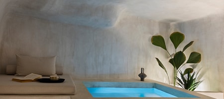 Caldera view apartment with indoor hot tub