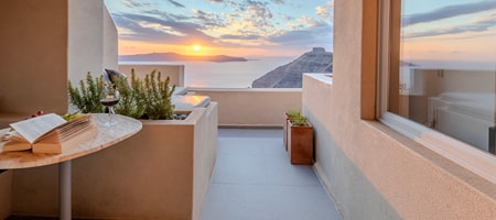 Caldera view apartment with outdoor hot tub