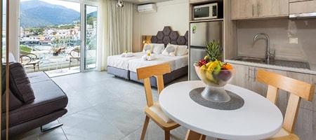 Deluxe Studio with Sea View 2-4 Pax
