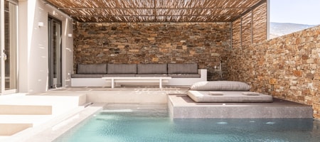 Premium Suite with Private Pool & Beachfront Sea View