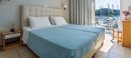 Twin or double with Sea View balcony