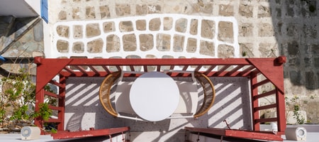 Cozy Balcony Room with View to Chora