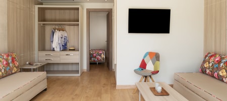 Deluxe One Bedroom Family Room