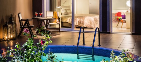 Junior Suite Private Pool Garden View