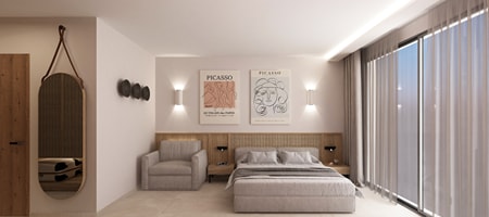 Petit Room Sea View and Private Pool
